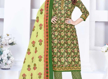 GANESHA JAIPURI SPECIAL VOL 1 READY-MADE COTTON DRESS – M12