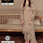 AYESHA MISBAH 206 HEAVY GEORGETTE PAKISTANI SUITS – M12