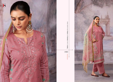 DEEPSY SHAZAR EXCLUSIVE COTTON EMBROIDERY SALWAR KAMEEZ COLLECTION – M12