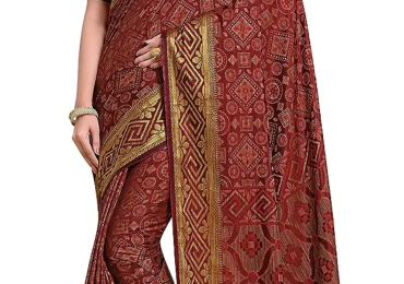 Women’s Kanjivaram Art Silk Saree With