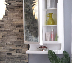 New Look Bathroom Cabinet with Mirror Made in India